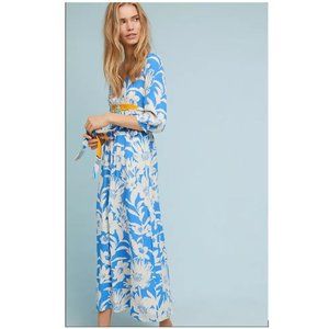 Belted Kimono Dress by Maeve from Anthropologie - Size 8 - NWOT